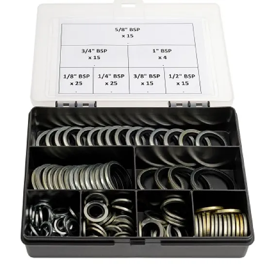 Afbeeldingen van Assortiment bonded seals BSP