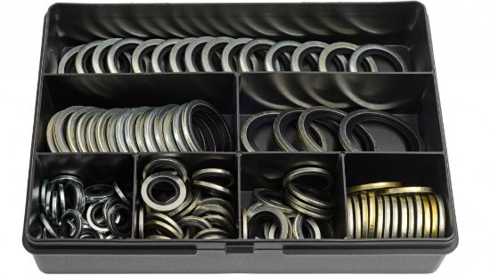 Afbeeldingen van Assortiment bonded seals Metrisch